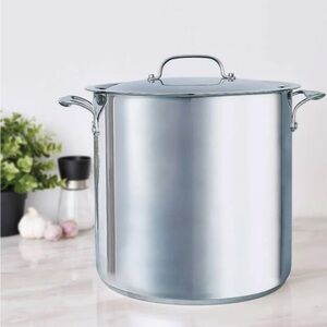 Bergner 15.1 L (16 qt.) Stainless Steel Stock Pot